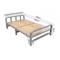 Lit pliant de luxe à cadre métallique, simple ou double, format Queen ou King, idéal pour le bureau, vente chaude