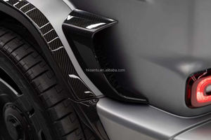 Kit de Carrocería de Fibra de Carbono Seca Estilo TOP Nuevo para Mercedes Benz Clase G W464 W465, Parachoques Delantero, Parachoques Trasero, Capó, Alerón - Product Image 6