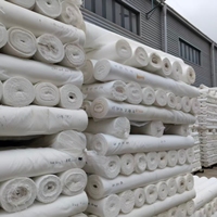Tissu taffetas léger tissé imperméable et respirant 75D 210T 100% polyester pour doublure de manteau et veste pour garçons, vente en gros d'usine