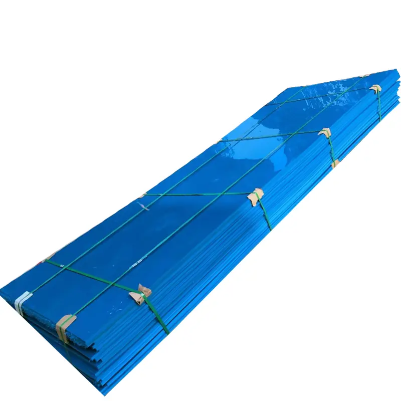 Benutzer definierte blaue HDPE 500 Polyethylen folien 4 Fuß x 8 Fuß 10mm 15mm 20mm 25mm 30mm 35mm HDPE-Kunststoff platten