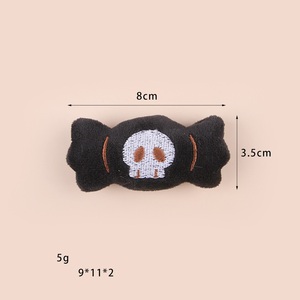 High Quality Halloween Pumpkin <b>Cat</b> Teaser Stick Creative Candy Toy and Ghost Chew Toys for Dogs - Product Image 2