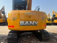 Excavatrice sur chenilles SANY 75 d'occasion, modèle 2024, 7,5 tonnes, moteur et pompe testés et inspectés, matériel de terrassement d'occasion, expédition mondiale
