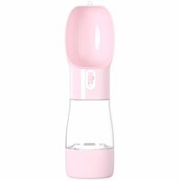 Bouteille d'eau portable pour animaux de compagnie avec distributeur intégré pour chiens de petite et moyenne taille – Idéale pour les voyages et l'extérieur – Vente en gros