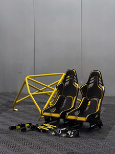 Siège baquet universel en fibre de carbone sèche de haute qualité pour sièges de course de voitures de luxe avec ajustement parfait - Product Image 4