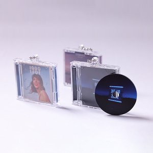 Personalizada foto personalizada canción cantante Taylors colección Cd caso inducción vinilo disco álbum llavero Nfc música llavero - Product Image 2
