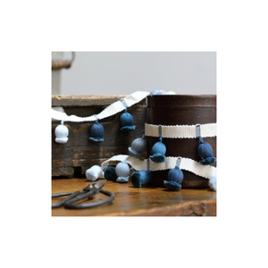 พู่ถักเปียผ้าฝ้ายสีขาวขนาด10มม. - Product Image 6