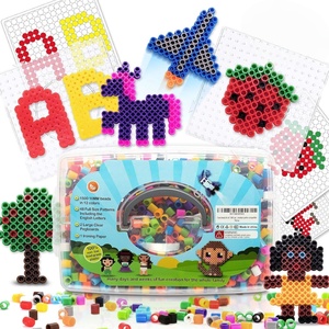 Kit de Cuentas Fusibles de 10MM Tamaño XL, Cuentas para Planchar, Juguetes Educativos para Niños, Rompecabezas de Sirena DIY, Regalo para Niñas - Product Image 5