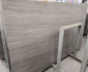 Trọng Lượng Nhẹ Thin Stone Crimean Grey Marble Panels Với Nhôm Tổ Ong Ủng Hộ - Product Image 2
