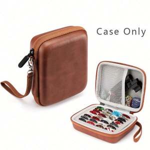 Étui de transport rigide en EVA doré personnalisé pour médiators de guitare, étanche en PU, portable pour voyage - Product Image 3