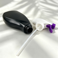 Pulvérisateur à gâchette en plastique 28/400, pistolet pulvérisateur à levier double couvercle, buse à brume fine réglable