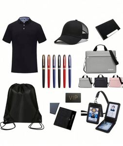 Wholesale Customized Logo Business Gift Set Includes T-Shirt <b>Mug</b> Bag Novelty Marketing Promotional Items Personalized Design - Product Image 6