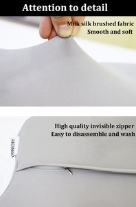 Pasangan Retro memori busa dukungan leher bantal tidur anti-decubitus & anti-mendengkur untuk perawatan tidur atau penggunaan Hotel - Product Image 6