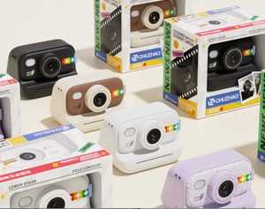 S9 OEM Chất Lượng Cao Retro Mini Kỹ Thuật Số Máy Ảnh Thông Minh Cho Trẻ Em Điện Foto Video Mini In Nhiệt Giá Bán Buôn <span class=keywords><strong>CMOS</strong></span> Hình Ảnh - Product Image 2