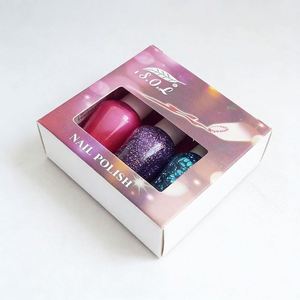 Express Eco-Friendly Recyclable UV Gloss <b>Window</b> Nail Polish Oil Box with Four-Color Printing and View <b>Window</b> for Cosmetics - Product Image 3