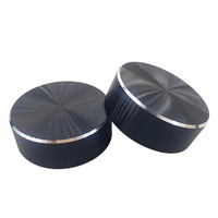 Bouton en aluminium de 6mm pour axe D 50mm diamètre lecteur CD Audio amplificateur de puissance réglage du commutateur accessoires électroniques
