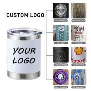 Mug isotherme portable et écologique en acier inoxydable de 10 oz à double paroi sous vide, idéal pour les fêtes et le café - Product Image 6