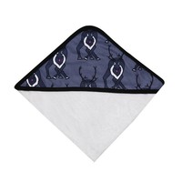 Couverture douce pour bébé Couverture à capuche Serviette en bambou biologique pour bébés animaux Serviette à capuche Technique tissée à séchage rapide pour nouveau-nés