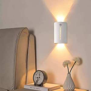 Rechargeable LED Motion <b>Sensor</b> <b>Light</b> 3-Color Dimmable Indoor Lighting for Bedroom <b>Switch</b> Cold White Cabinet Closet WD-PIR42 - Product Image 6
