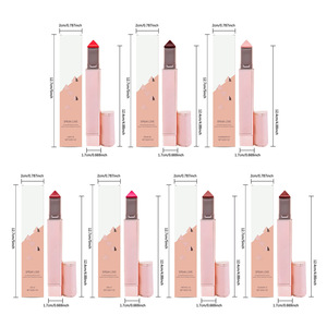 <span class=keywords><strong>Baume</strong></span> à lèvres hydratant de luxe, imperméable, en stick, marque privée, longue tenue, rose naturel, hydratant, végan, logo personnalisé - Product Image 6