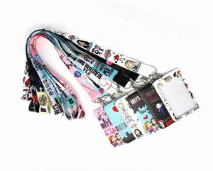 2025 Nurse Credential Holder Cartoon Soft <b>Polyester</b> Neck Strap <b>Lanyards</b> ID Badge Card Keychain with Factory Price - Product Image 2