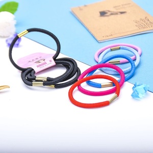 Élastiques à cheveux pour enfants, haute élasticité, pour filles, usage quotidien, couleur unie, accessoires pour cheveux, origine Yiwu - Product Image 2