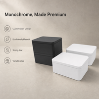 Boîte rectangulaire personnalisée en fer blanc avec couvercle et base pour savons, bougies, cosmétiques, coffrets cadeaux, emballage de bonbons – Fournisseur OEM ODM en gros