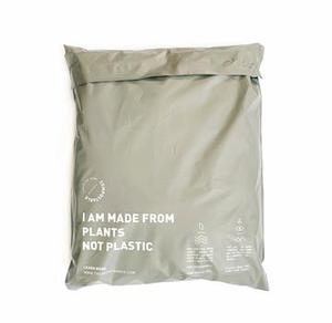 Large Printed Pink Degradable Corn Starch PLA T-Shirt Bag Custom Logo Mailing and <b>Clothes</b> Packaging - Product Image 2