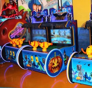Machine de jeu de tir interactive à deux joueurs, à monnayeur, pour aire de jeux pour enfants, jouet de tir de table - Product Image 5