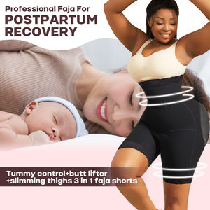 Postparto Hip Enhancer Modeladoras Body Varillas Shapewear Faja Alta Compresión Reductoras Colombianas Fajas Para Mujer - Product Image 2