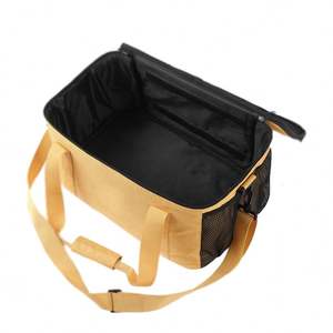 Nouveau sac isotherme portable pour le camping, anti-collision, rangement pour vaisselle de pique-nique, sac à bandoulière réglable, sac de transport pour pique-nique - Product Image 4