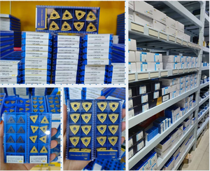 Chứng Khoán CNC Lathe công cụ biến chèn TCMT16T304-MM gm3220 TCM16T308-MM Carbide phay chèn machinist công cụ - Product Image 2