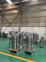 Morethan Presse semi-automatique à haute teneur en huile pour usage domestique Extraction d'huile de tournesol, de sésame et de noix de coco Capacité de 180 kg/h