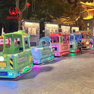 <span class=keywords><strong>Train</strong></span> électrique durable sans rails pour les fêtes foraines et la location d'attractions - Product Image 4