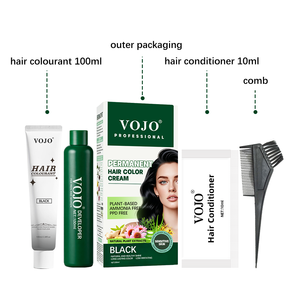 Tinta <span class=keywords><strong>per</strong></span> <span class=keywords><strong>Capelli</strong></span> Vegetale OEM Private Label 100ml*2 <span class=keywords><strong>Senza</strong></span> <span class=keywords><strong>Ammoniaca</strong></span> e PPD, Colore a Lunga Durata, Facile da Usare a Casa - Product Image 4