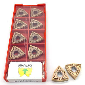 OEM personalizzabili inserti da taglio CNC del produttore e strumenti di tornitura in carburo triangolare per torni incluso inserto Wnmg - Product Image 1