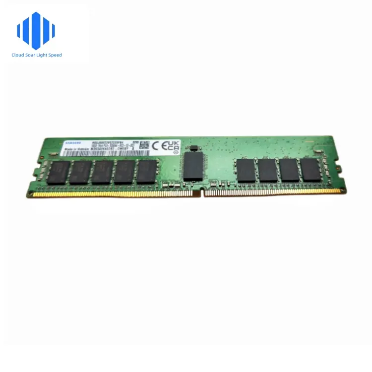 मूल 1x 16GB DDR4-3200 RDIMM PC4-25600R सिंगल रैंक x4 मॉड्यूल M393A2K40DB3-CWE