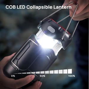 โคมไฟ LED สำหรับตั้งแคมป์2ชิ้นแบบชาร์จไฟได้ USB-C ไฟฉายฉุกเฉินแบบ2อิน1สำหรับกิจกรรมกลางแจ้งเช่นการปีนเขา - Product Image 3