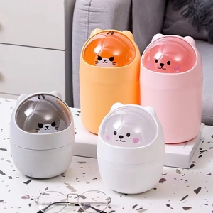 Nhật Bản Dễ Thương Phim Hoạt Hình Gấu Nhựa Mini Máy Tính Để Bàn Thùng Rác <span class=keywords><strong>Bin</strong></span> - Product Image 6