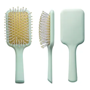 Anti-static detangler hair brush 3d air small rubber competition cushion nylon combs and brushes