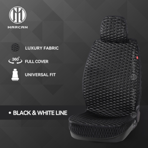 Housse de siège de voiture en tissu de luxe Marcan ARMADA PLUS, universelle, coussin de siège auto multicolores pour Toyota Honda Mercedes Benz - Product Image 5