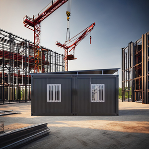 Custom Prefab Modular Steel Winter Container House Good Reviews Office & Hotel Prefabricado Resort Sandwich Panel - Product Image 3