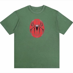 โรงงานขายส่ง เสื้อยืดคู่รัก แขนสั้น สีขาว 180-300 กรัม ผ้าฝ้าย 100% สกรีนโลโก้ตามสั่ง ระบายอากาศได้ดี ไม่เป็นขุย - Product Image 1