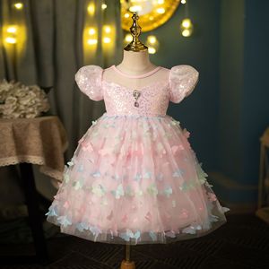 <span class=keywords><strong>Vestito</strong></span> Estivo con Spalline per Bambine <span class=keywords><strong>Frozen</strong></span> Princess Aisha, Gonna Vaporosa con Ali, Cotone Leggero - Product Image 4