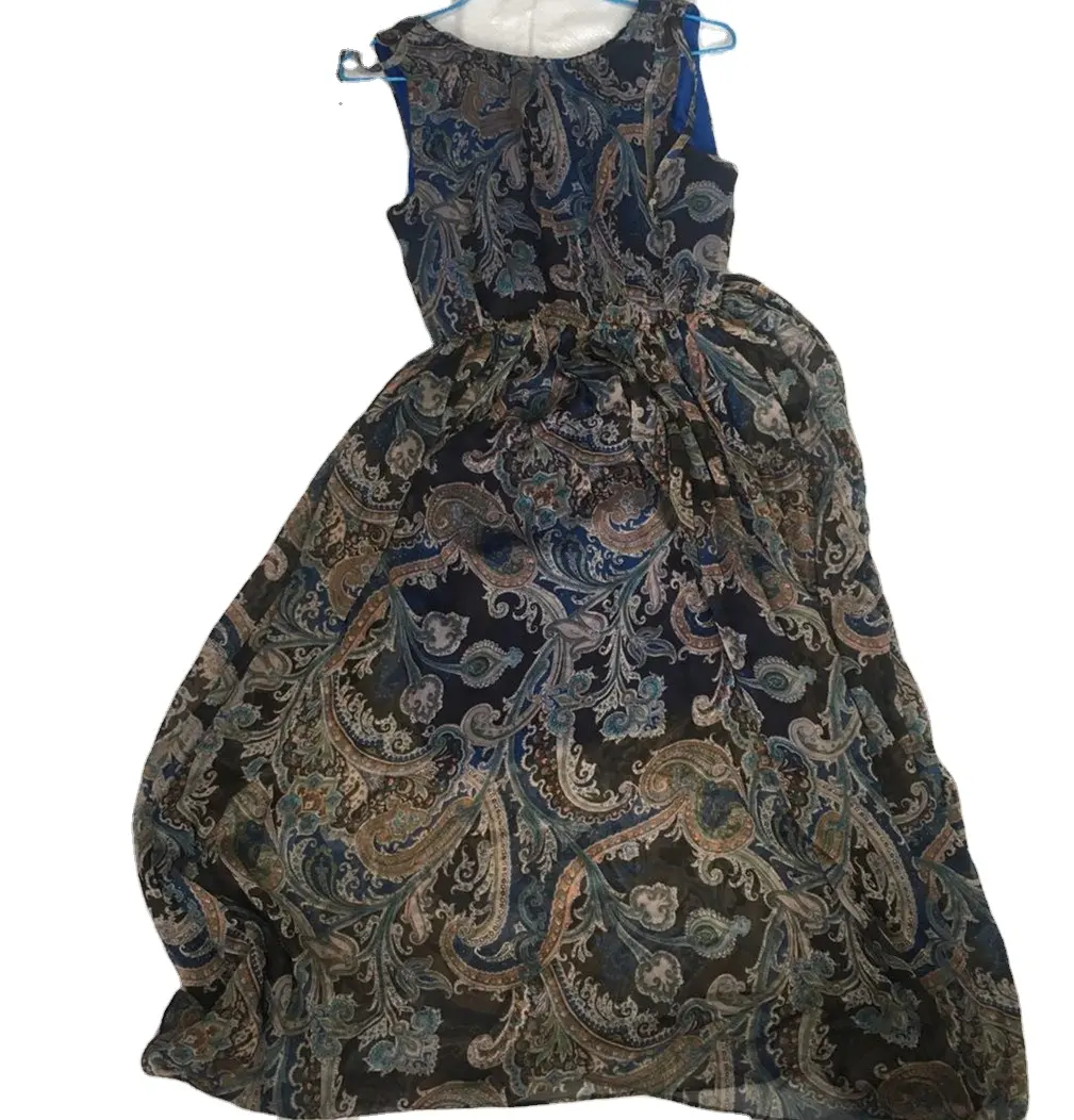 Kullanılan bayan ipek elbise tedarikçisi toptan kullanılan giysiler