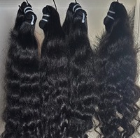 Extensions de cheveux humains bruts en lots, ondulés (Body Wave), sans perte de cheveux, 100% vierges non traités, cheveux indiens bruts, lisses (Bone Straight), longs