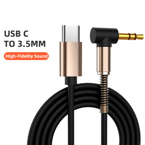 Mạ Vàng <span class=keywords><strong>USB</strong></span>-<span class=keywords><strong>C</strong></span> Để 3.5Mm Jack Nữ <span class=keywords><strong>Adapter</strong></span> Với AC Đầu Ra <span class=keywords><strong>C</strong></span>ó Thể Điều Chỉnh Chiều Dài 0.5M-1.5M CE Chứng Nhận Kỹ Thuật Số Âm Thanh Chuyển Đổi - Product Image 5