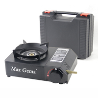 Nouveau four de camping portable extérieur thermique deux-en-un avec connexion GPL au réchaud à gaz butane résistant aux intempéries