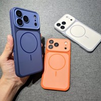 Coque de téléphone en silicone antichoc magnétique tout compris pour iPhone 17 16 15 14 13 Pro Max – Vente en gros à chaud