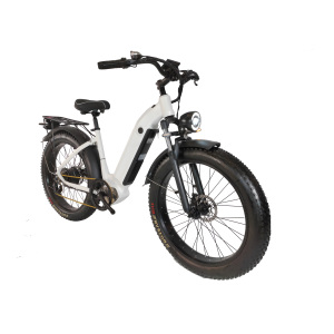 Vélo électrique urbain avec pneus larges de 26*4 pouces, écran de contrôle central intelligent, batterie au lithium dissimulée 48V10AH, corps en aluminium - Product Image 1