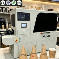 Impresora de Inyección de Tinta Digital UV de Una Sola Pasada NOVIX para Impresión de Tarjetas y Cintas